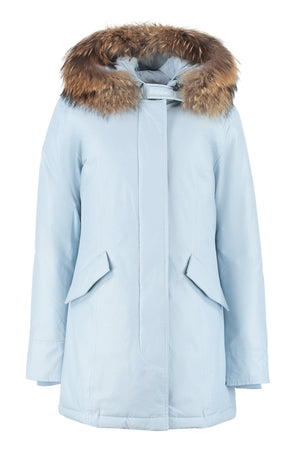 Rossclair fur hood parka-0